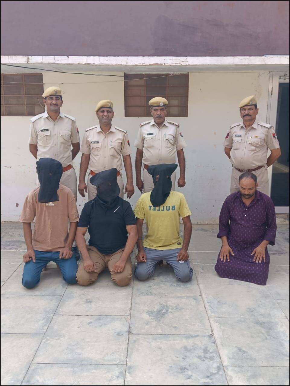 कार सवार सात लोगों ने ढाणी में घुस किया था जान लेवा हमला, दो साल बाद चार गिरफ्तार 