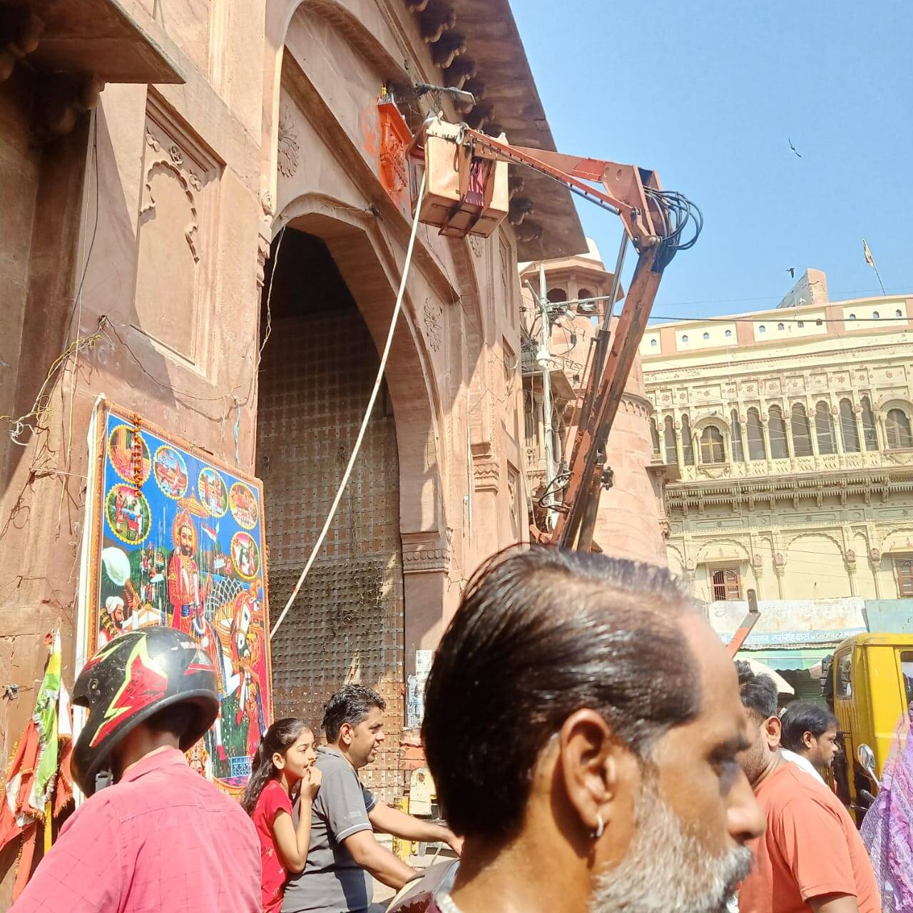 BIKANER : आदि गणेश में महायज्ञ की पूर्णाहुति, कोटगेट पर द्वार गणेश पूजन