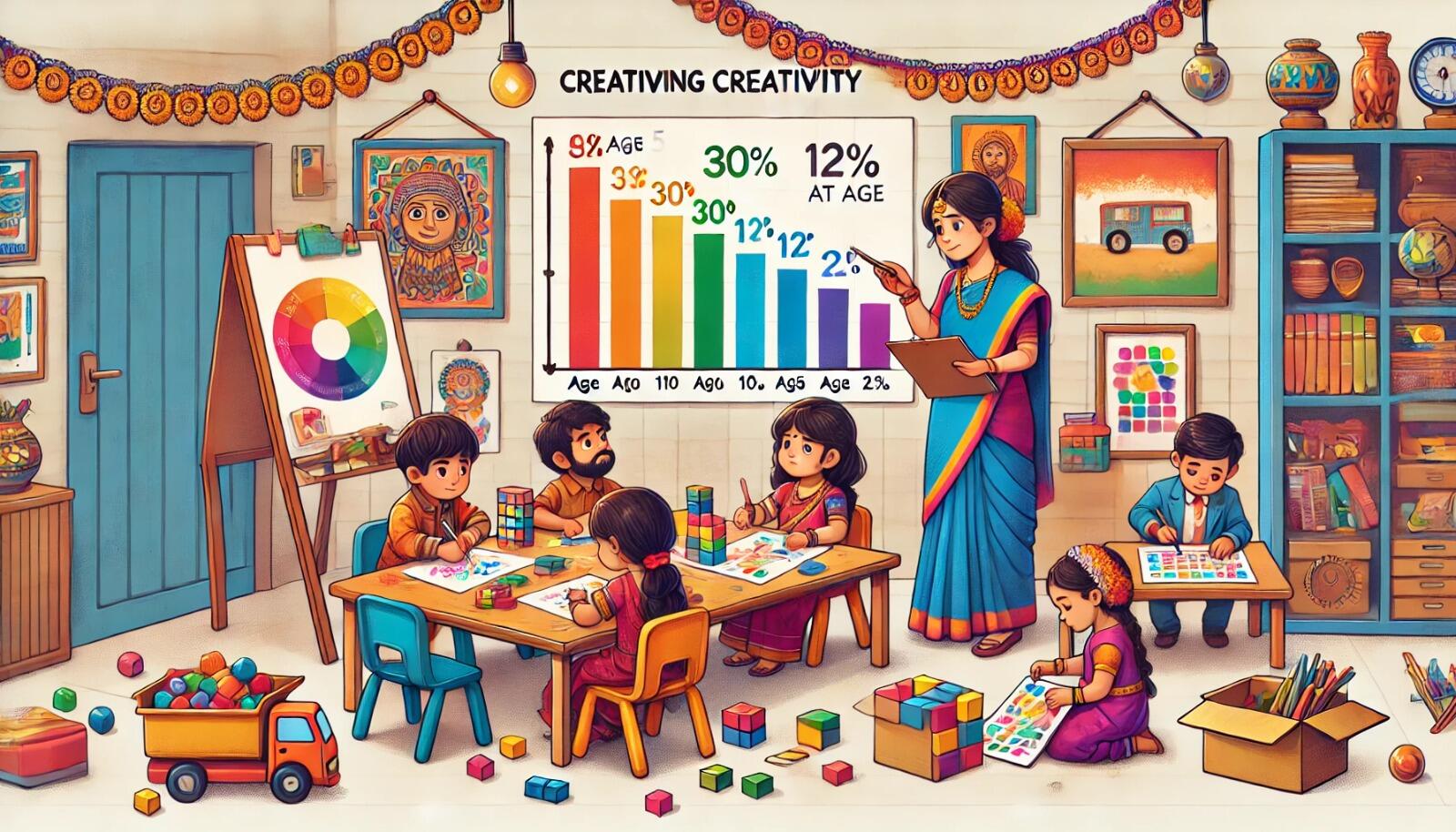 ये कैसी शिक्षा : ज्यों-ज्यों डिग्री बढ़ती जाती, सृजनशीलता घटती जाती!