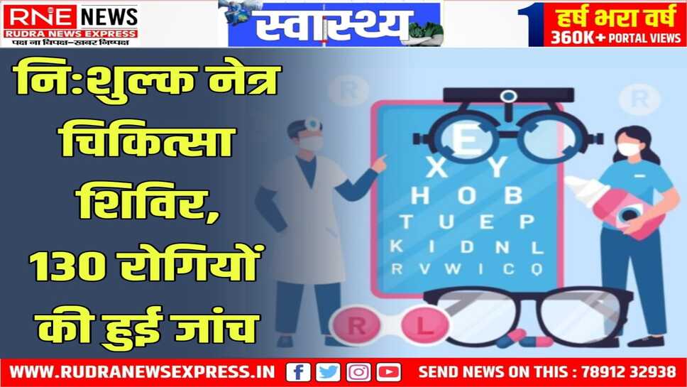 बीकानेर में निःशुल्क नेत्र चिकित्सा शिविर का आयोजन