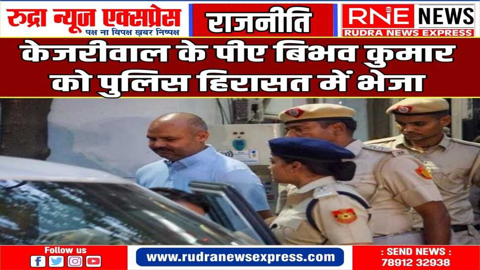 बिभव कुमार को कोर्ट से नहीं मिली राहत, 3 दिन के लिए भेजा जेल