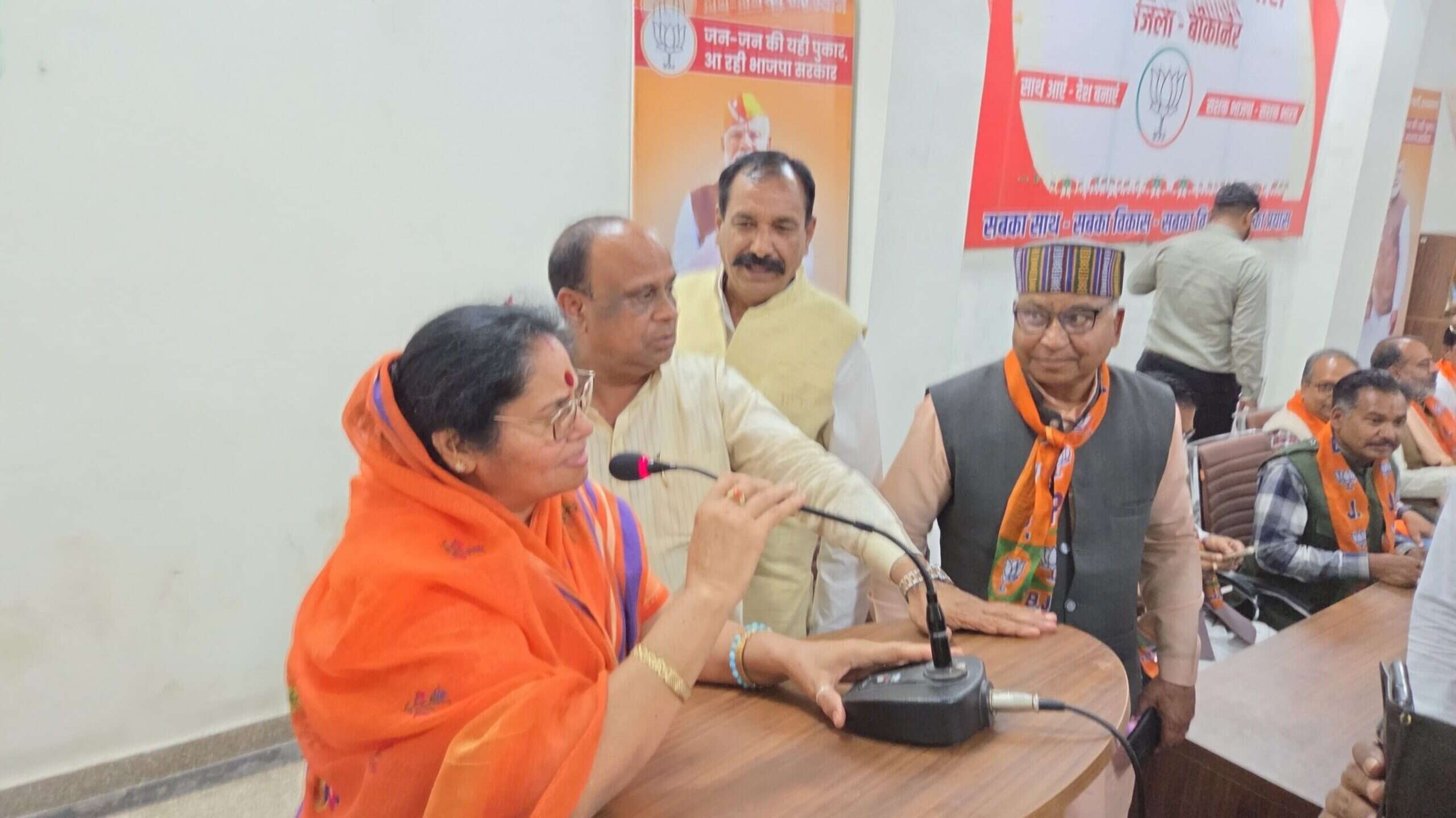भाजपा संगठन पर्व बैठक में सुमन छाजेड़ भाजपा बीकानेर शहर जिलाध्यक्ष निर्वाचित