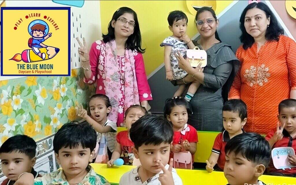 ब्लू मून चैरिटेबल प्ले स्कूल : 02 से 05 वर्ष तक के बच्चों का प्ले, नर्सरी, एलकेजी, यूकेजी में एडमिशन