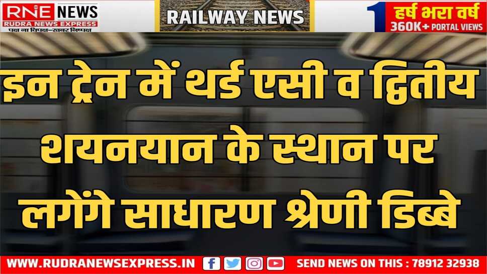 Railway News : स्टेशन पुनर्विकास कार्य का विस्तार, रेल यातायात रहेगा प्रभावित