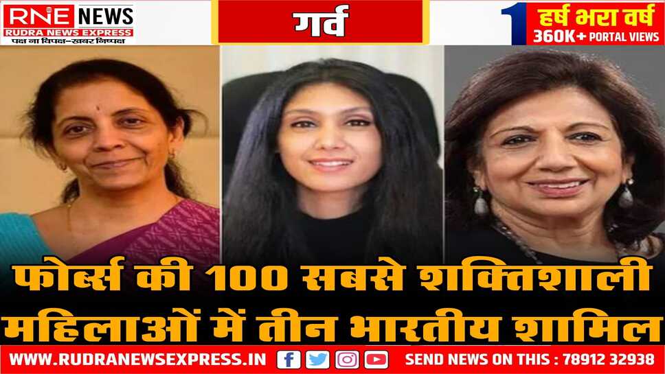 Forbes: निर्मला सीतारमण शक्तिशाली महिलाओं में 28 वें स्थान पर
