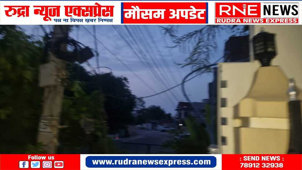 मौसम: हल्की हवा और बादलों ने किया गुरुवार का स्वागत, आज भी बादल रहेंगे