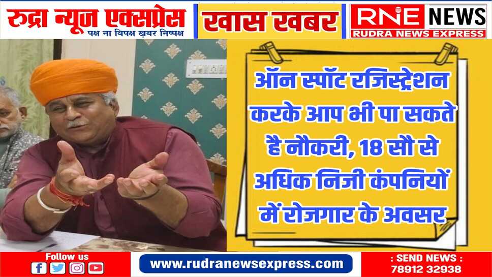 बीकानेर में विधायक सेवा केन्द्र की ओर से पहला रोजगार, कॅरियर मेला गुरुवार को एमएम ग्राउंड में