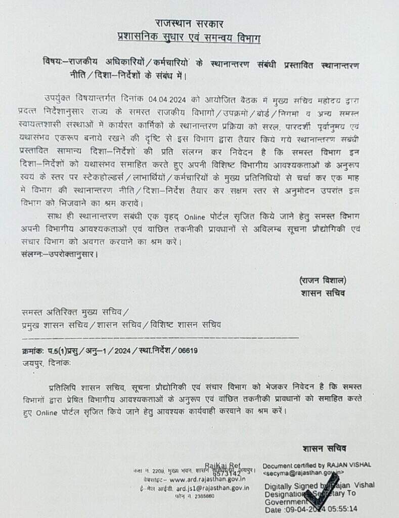 ऐसे होंगे शिक्षकों के तबादले ! उड़ीसा सरकार के तबादला कैलेंडर सहित पूरी प्रक्रिया का हो रहा अध्ययन