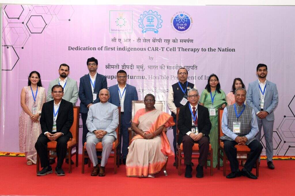 CAR-T CELL THERAPY मानव जाति के लिए आशा की नई किरण : राष्ट्रपति मुर्मु