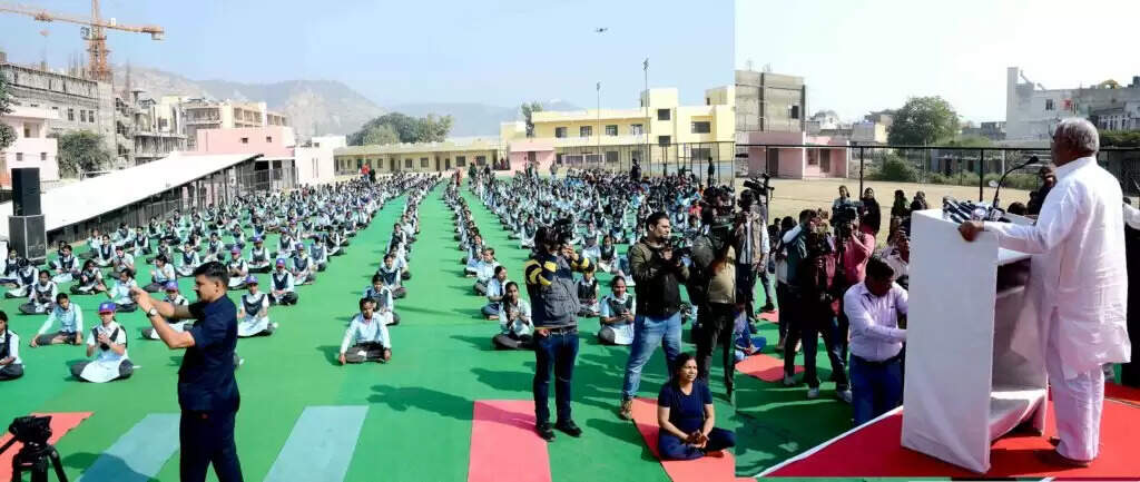 राजस्थान के स्कूलों में ‘सूर्य नमस्कार‘ : जानिए स्टूडेंट्स के साथ अभ्यास कर क्या बोले दिलावर, आशीष मोदी