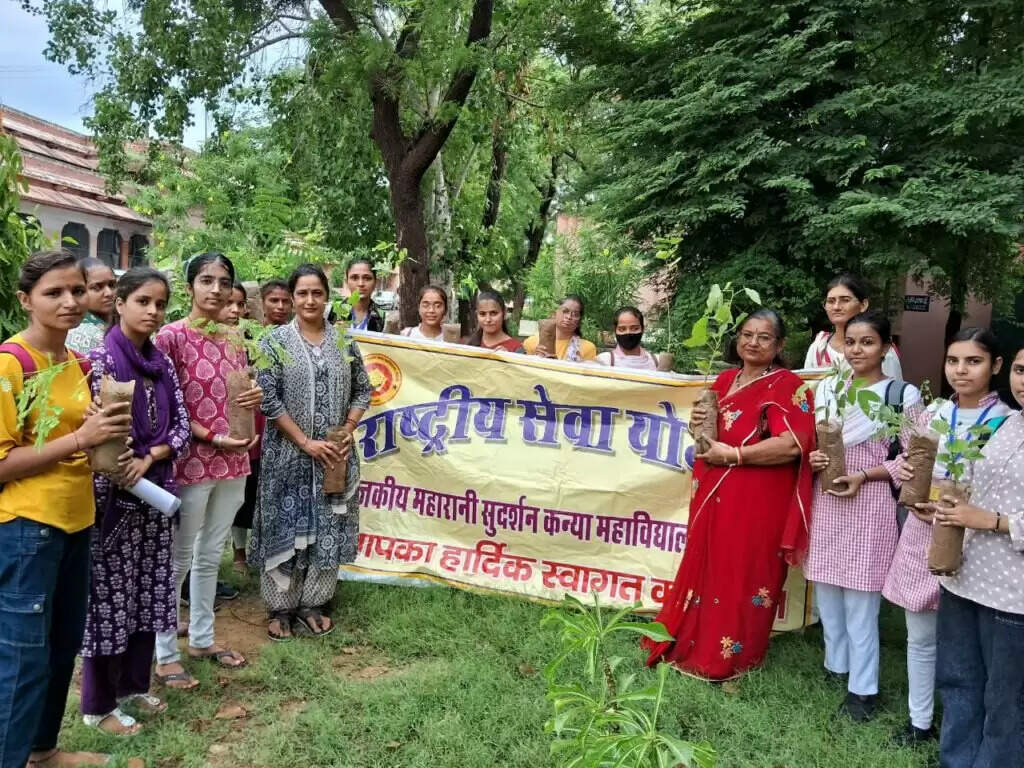 स्वयंसेवको ने पौधारोपण कर उन्हे वर्ष पर्यन्त देखभाल की ली ज़िम्मेदारी