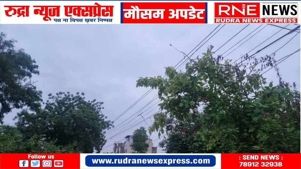 मौसम : ठंडी हवाओं से शुरू हुआ गुरुवार, सुहावना मौसम, बादल भी दिखे