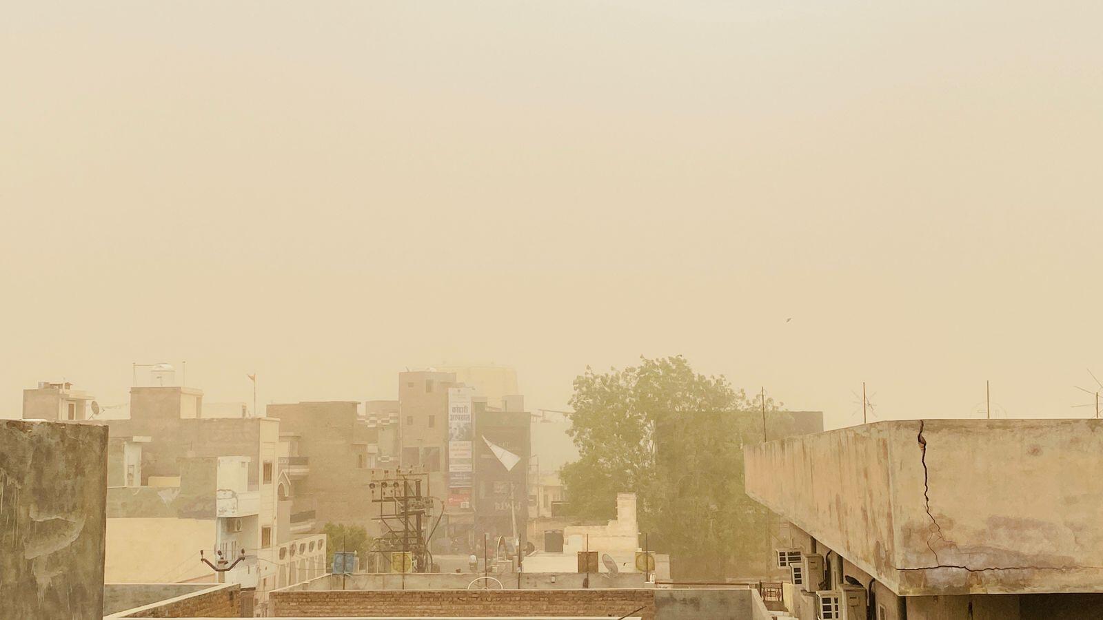 बीकानेर आंधी-बारिश: देश के सबसे गरम हिस्से में मौसम ने पलटा खाया, आंधी-बारिश, ओले
