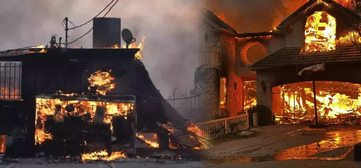 Fire in Los Angeles : इतनी भीषण आग पहली बार, हजारों लोगों को निकाल, अरबों डॉलर का नुकसान