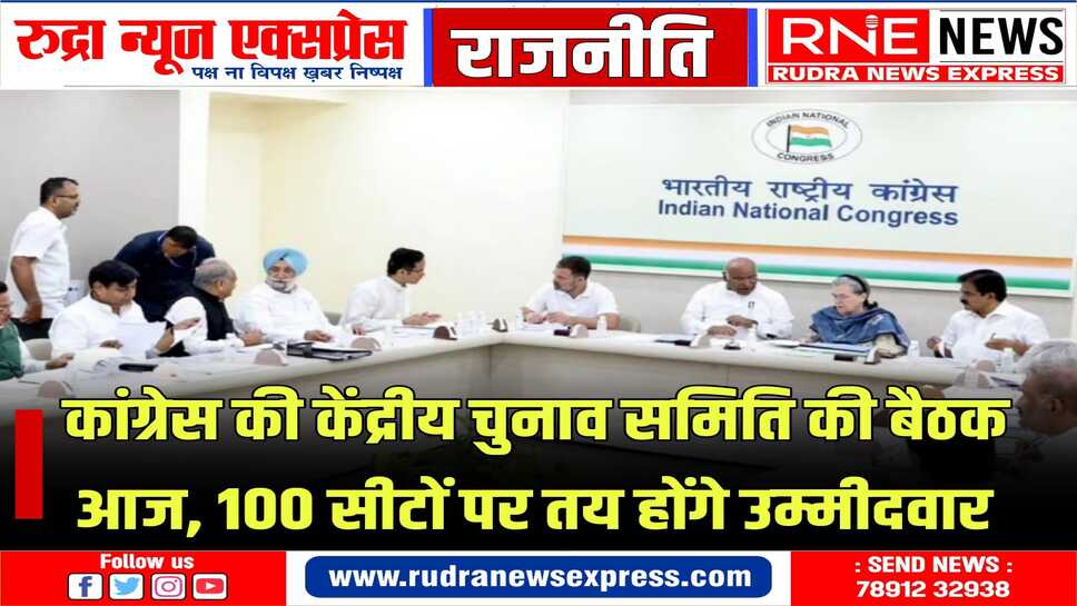 Lok Sabha Election 2024: कांग्रेस की बैठक में राजस्थान सहित 12 राज्यों के उम्मीदवारों पर लगेगी मुहर
