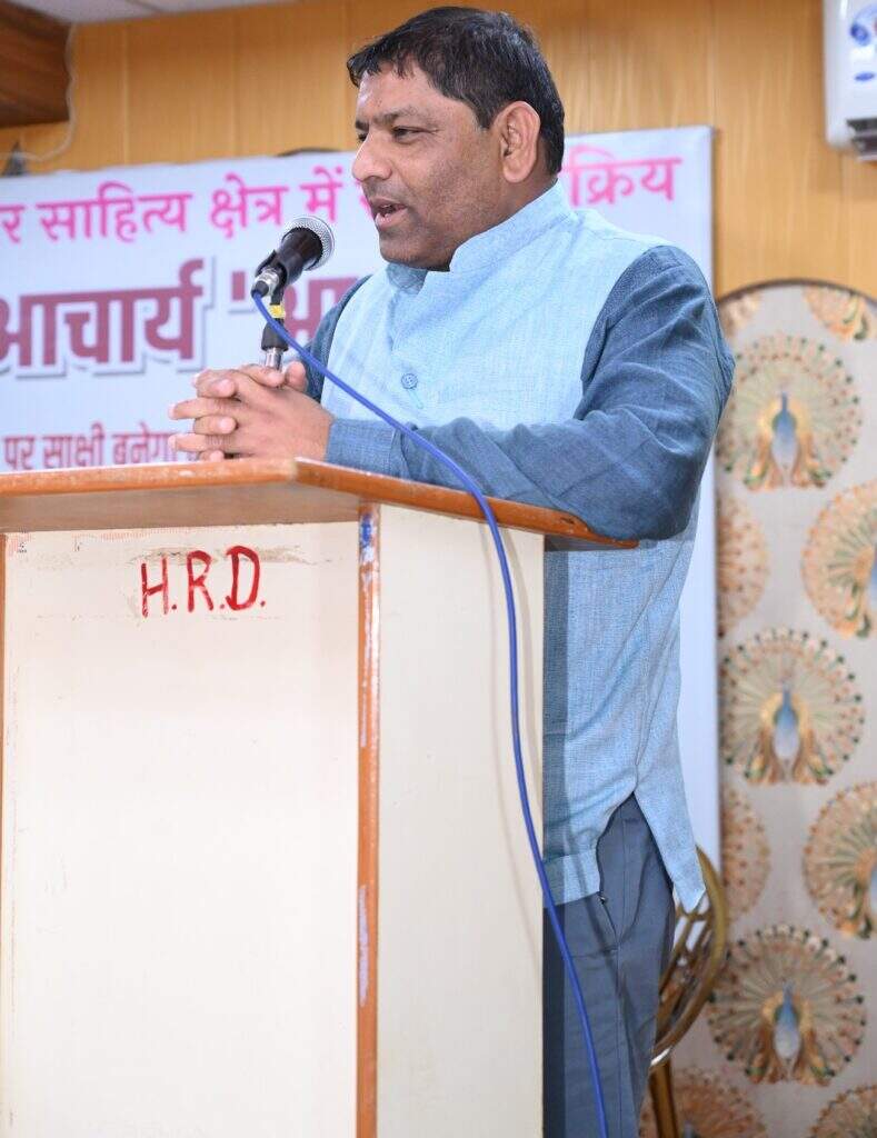 मधु आचार्य ने जीवन के प्रयोजन को समझा और निभाया, सबको समझना चाहिए : डा.चारण