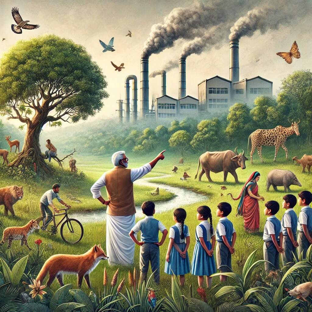 पर्यावरण : बच्चों! ये जो आस-पास है ना, इसमें अच्छे को सहेजना-बढ़ाना है, खराब को हटाना है!