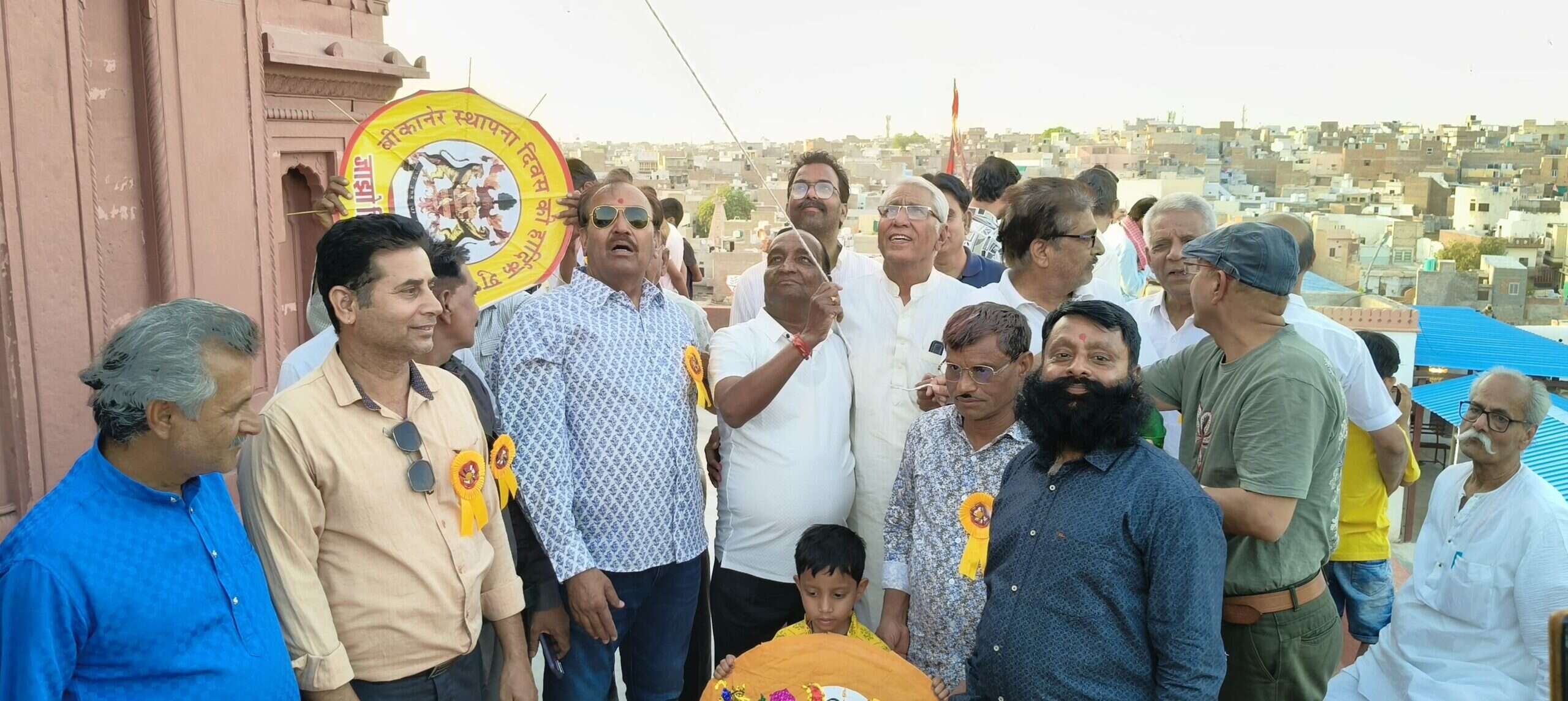 बीकानेर स्थापना दिवस : गणेशजी मंदिर में चंदा उड़ाया,कल सांस्कृतिक कार्यक्रम नहीं होगा