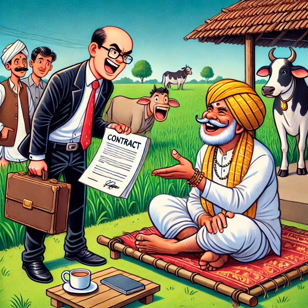 मंगत कथन : आइये..! बम्पर सेल लगी है। जो चाहिये सस्ते दामों पर ले जाइये!!
