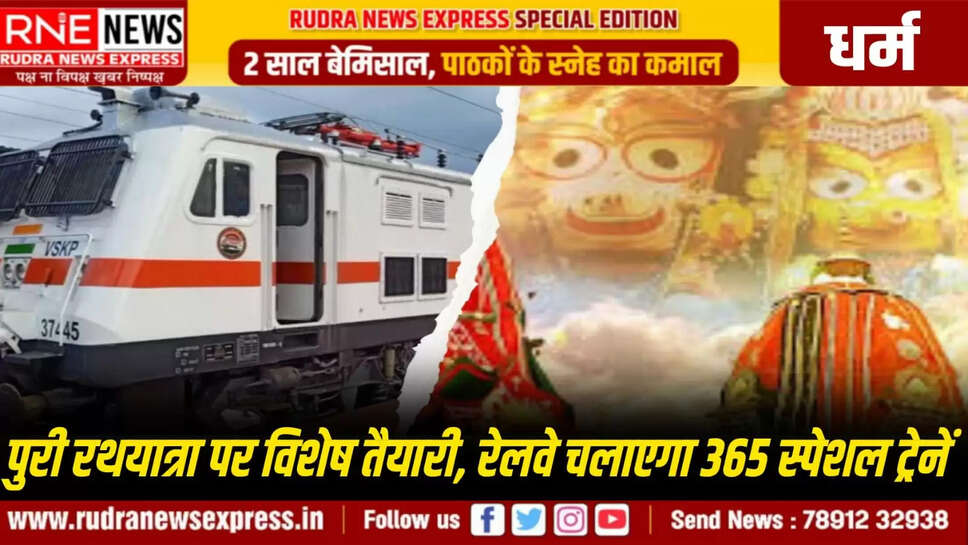 रेलवे चलाएगा 365 स्पेशल ट्रेनें