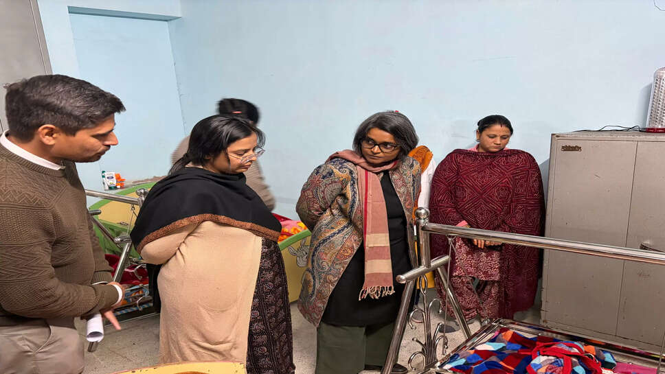 Bikaner: बीकानेर की महिला कलेक्टर देर शाम अचानक पहुंची बालिका गृह