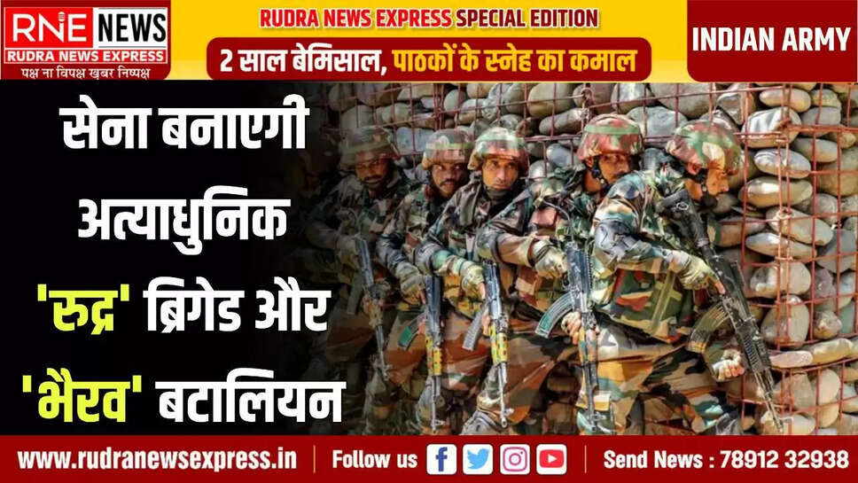 Announcement of formation of new brigade on Kargil Vijay Diwas