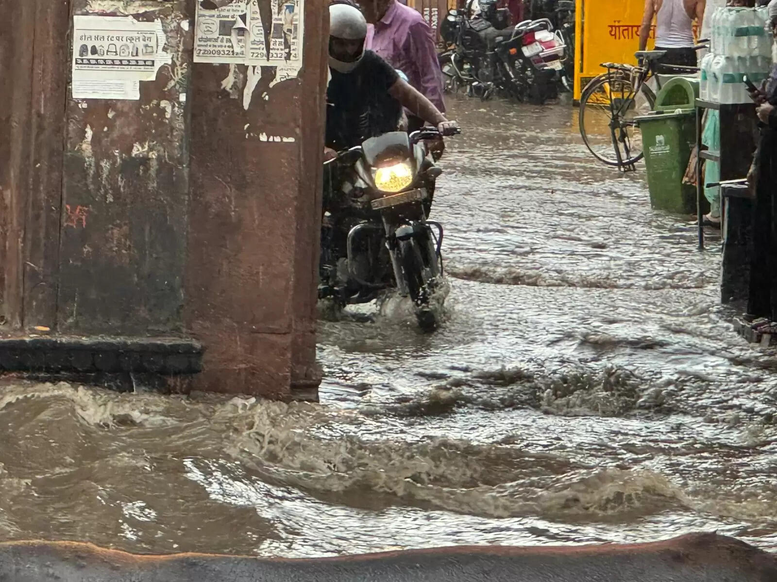 rain in bikaner