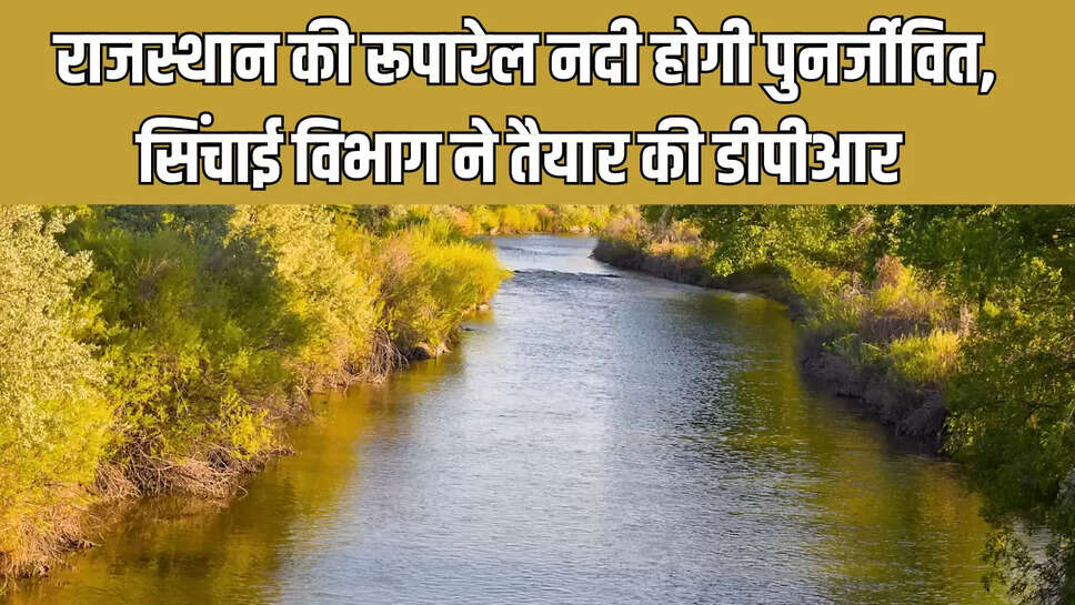 Ruparel River Revived  राजस्थान की रूपारेल नदी होगी पुनर्जीवित, सिंचाई विभाग ने तैयार की डीपीआर&nbsp;