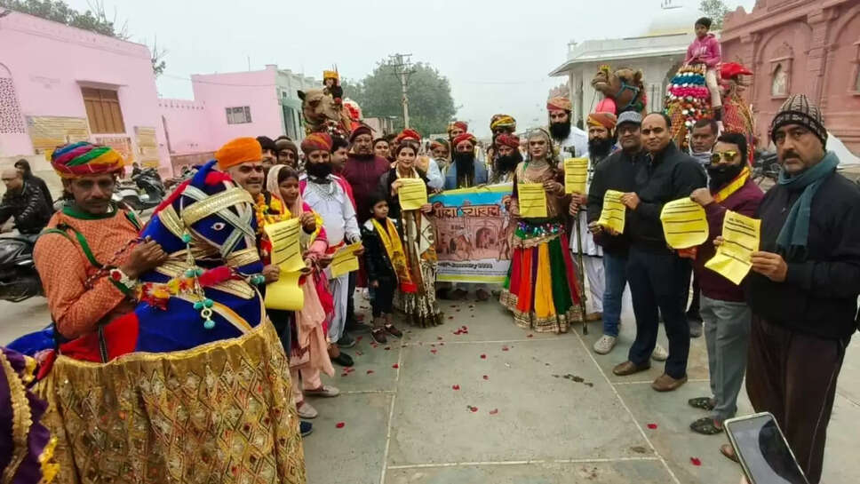 Bikaner Camel Festival  आमंत्रण की धुन, &lsquo;पीळे चावळ&rsquo; से &lsquo;आवण री मनवार&rsquo;