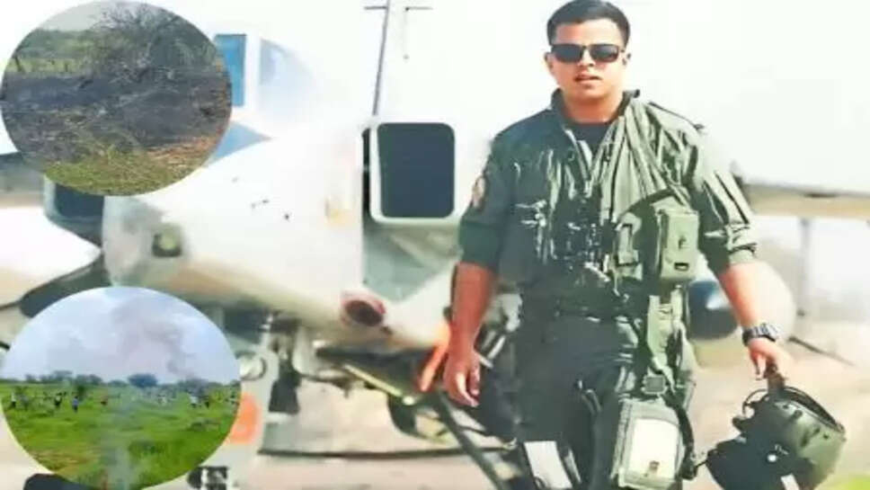 Fighter plane crash