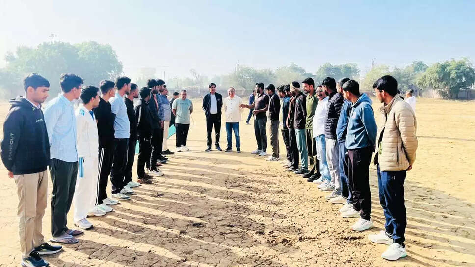 Bikaner&nbsp;: राजूवास में क्रिकेट कुंभ शुरू, 11 तक चलेगा
