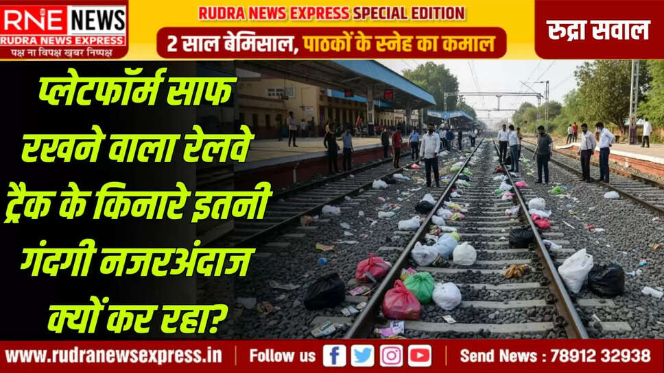 is the garbage near the railway track not a concern