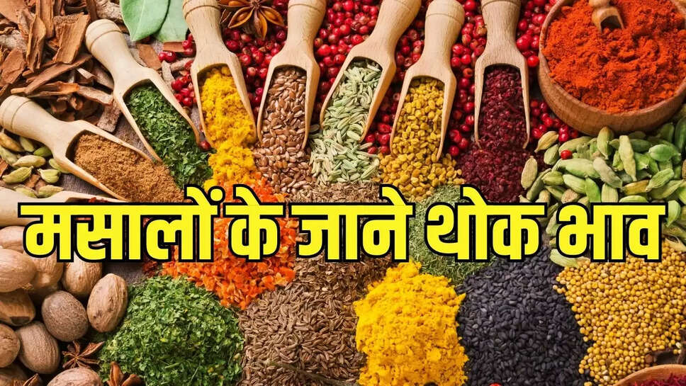 Today Mandi Bhav : शकर, बेसन, खोपरा गोला और नारियल के दामों में तेजी, खड़े मसालों के जाने थोक भाव